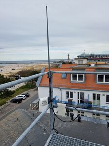 LoRaWAN GW auf dem Dachgarten