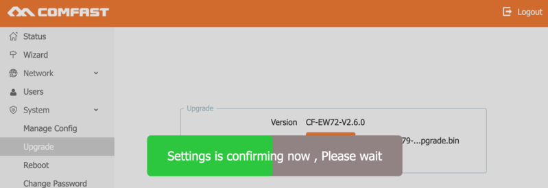 Datei:Comfast FirmwareUpgrade2020.png