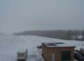 ca. 2km entfernt im Nebel steht das Gateway